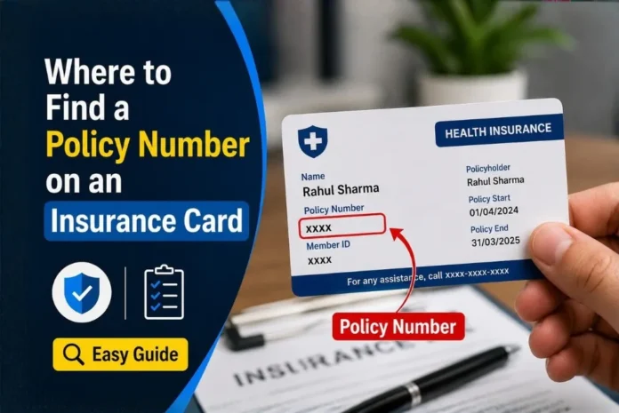 Find a Policy Number on an Insurance Card